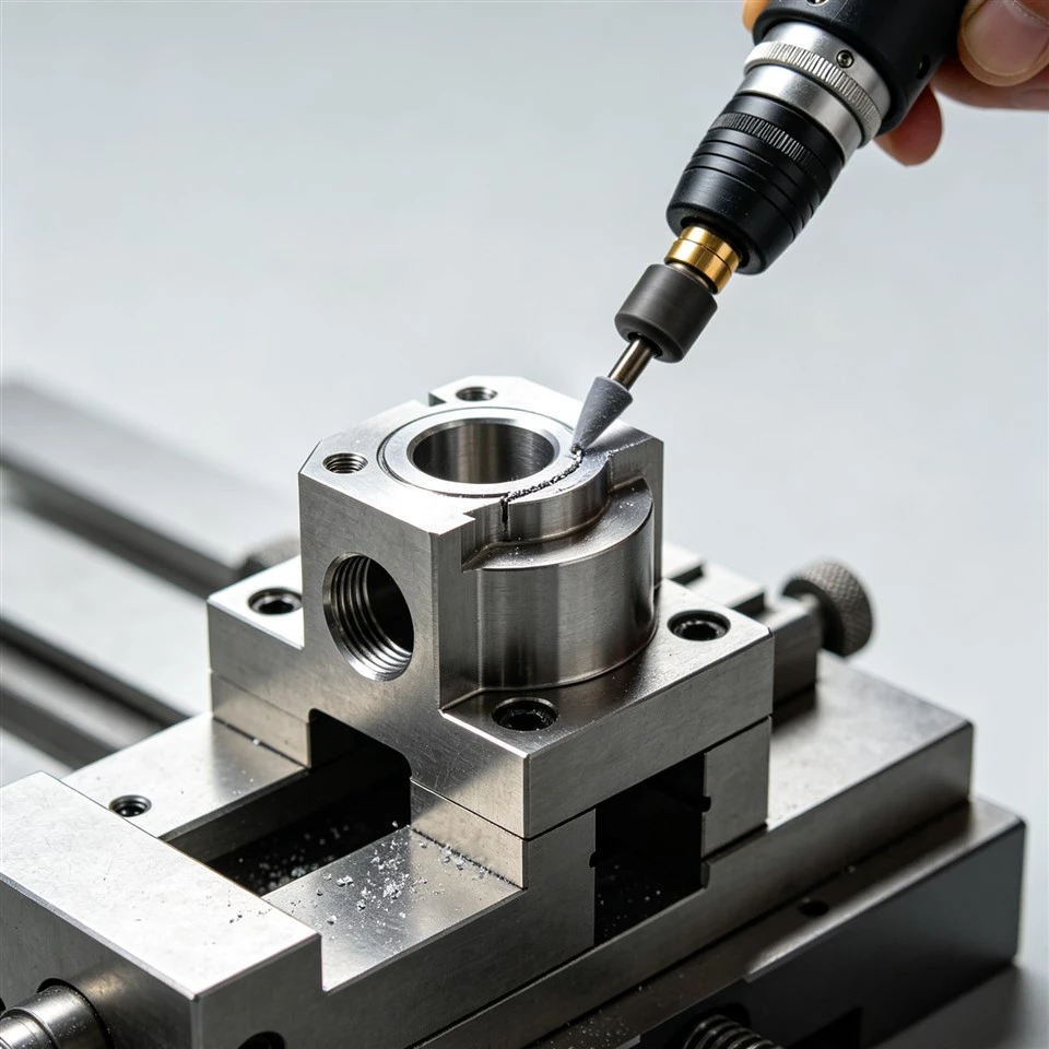 Precision Grinding Deburring For CNC Machined Parts