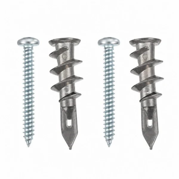 Self-Drilling Plasterboard Anchor With Matching Screw