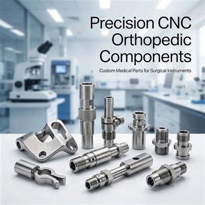Custom CNC Orthopedic Instrument Components
