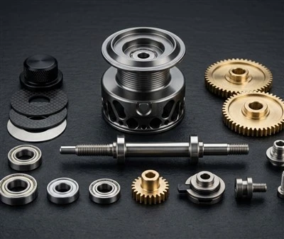 Precision CNC Machined Fishing Reel Parts